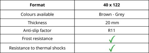 features of north wind outdoor tile